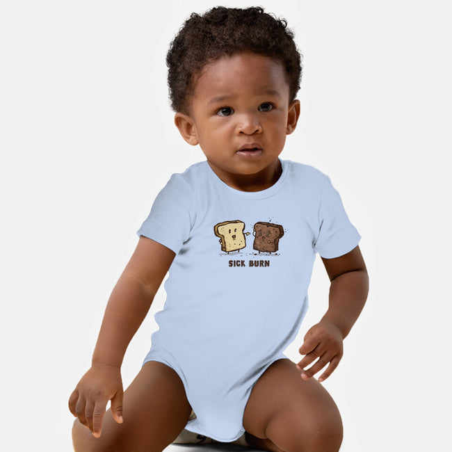 Sick Burn-Baby-Basic-Onesie-kg07