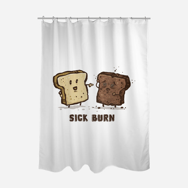 Sick Burn-None-Polyester-Shower Curtain-kg07