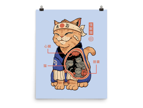 X-Ray Kaiju Cat