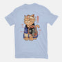 X-Ray Kaiju Cat-Womens-Fitted-Tee-vp021