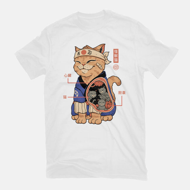 X-Ray Kaiju Cat-Mens-Heavyweight-Tee-vp021