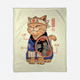 X-Ray Kaiju Cat-None-Fleece-Blanket-vp021