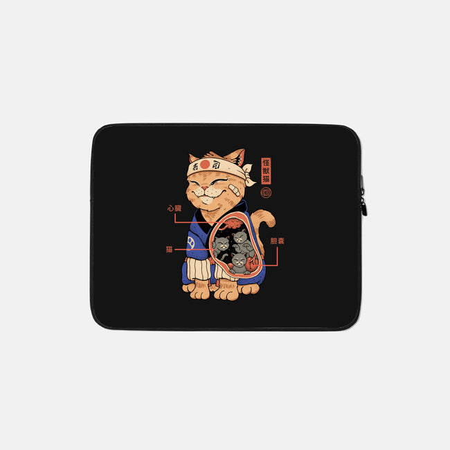 X-Ray Kaiju Cat-None-Zippered-Laptop Sleeve-vp021