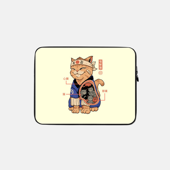 X-Ray Kaiju Cat-None-Zippered-Laptop Sleeve-vp021