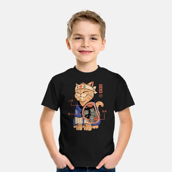 X-Ray Kaiju Cat-Youth-Basic-Tee-vp021