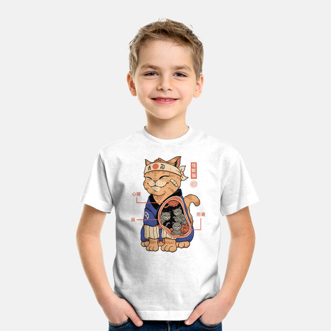 X-Ray Kaiju Cat-Youth-Basic-Tee-vp021