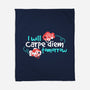 Koi Carpe Diem-None-Fleece-Blanket-NemiMakeit