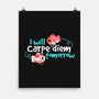 Koi Carpe Diem-None-Matte-Poster-NemiMakeit