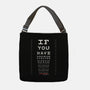 A Team Eye Chart-None-Adjustable Tote-Bag-rocketman_art