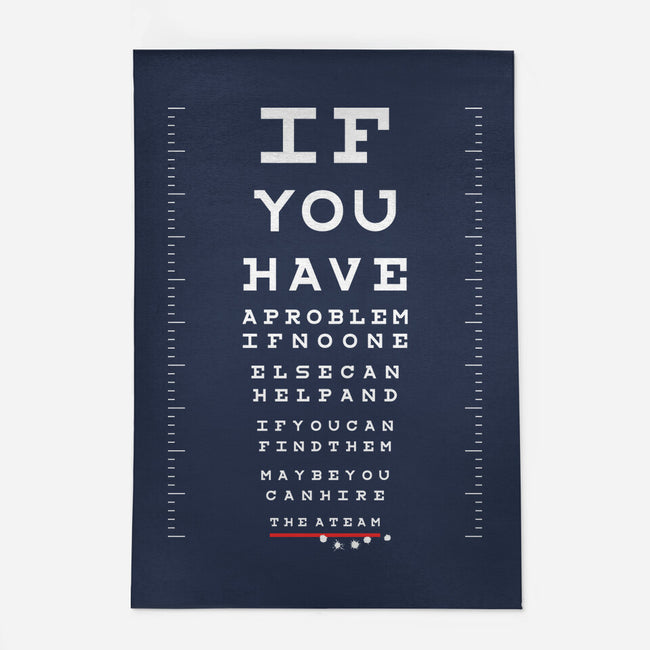 A Team Eye Chart-None-Outdoor-Rug-rocketman_art