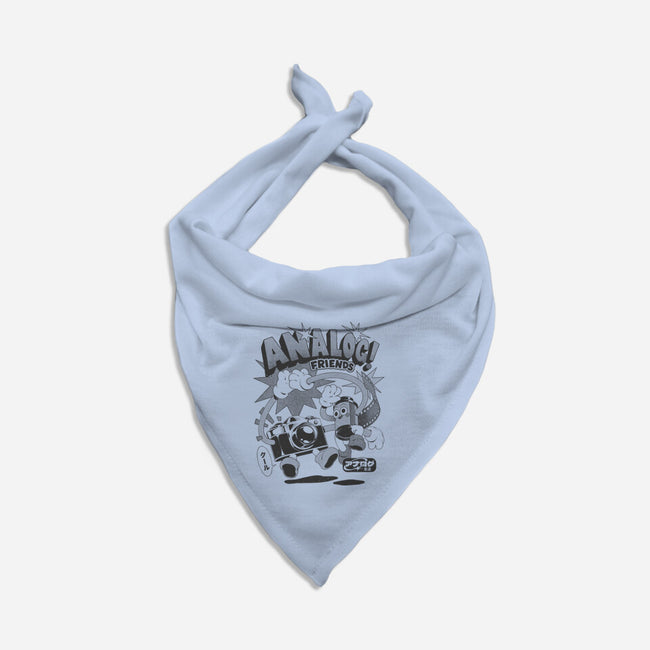 Analog Friends-Cat-Bandana-Pet Collar-ilustrata