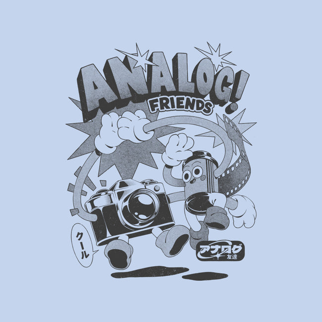 Analog Friends-Unisex-Basic-Tee-ilustrata