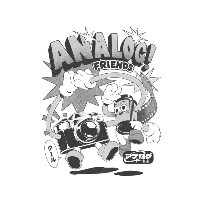 Analog Friends-None-Fleece-Blanket-ilustrata