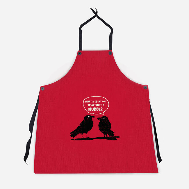 Attempted Murder-Unisex-Kitchen-Apron-turborat14