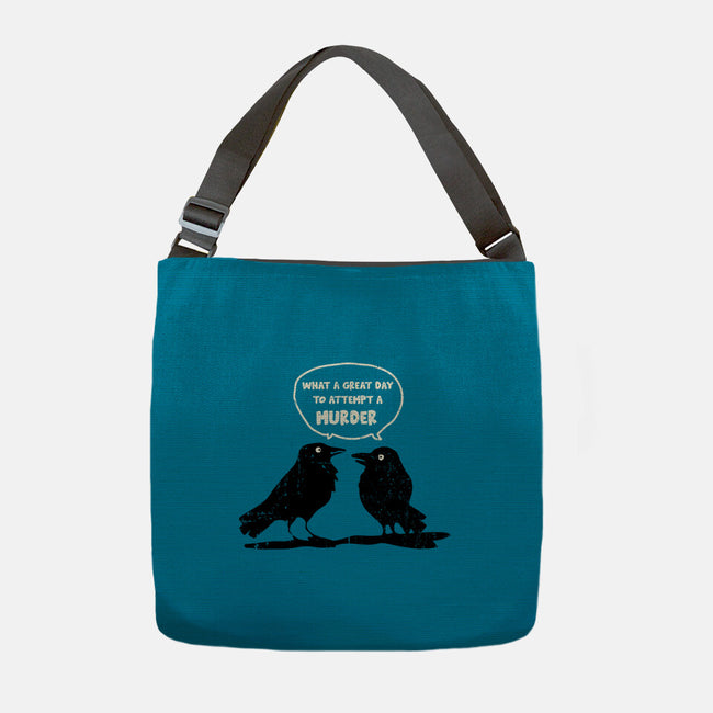 Attempted Murder-None-Adjustable Tote-Bag-turborat14