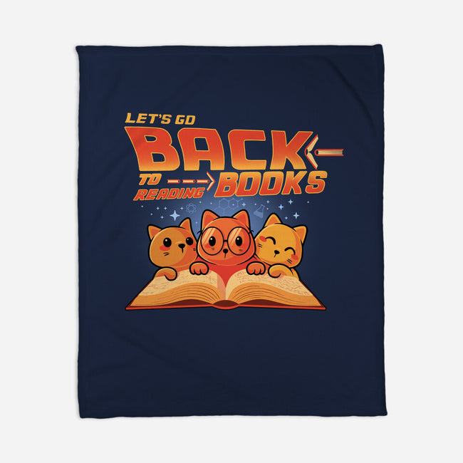 Back To Reading Books-None-Fleece-Blanket-erion_designs