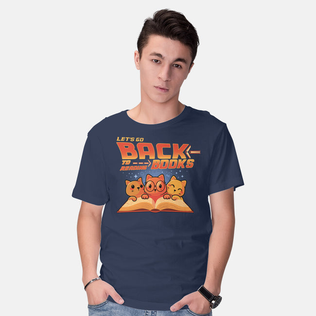 Back To Reading Books-Mens-Basic-Tee-erion_designs