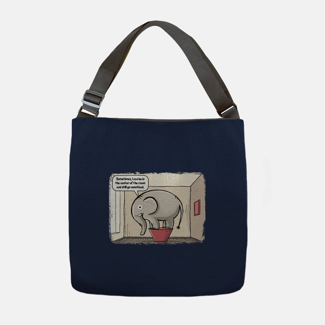 Elephant In The Room-None-Adjustable Tote-Bag-erion_designs