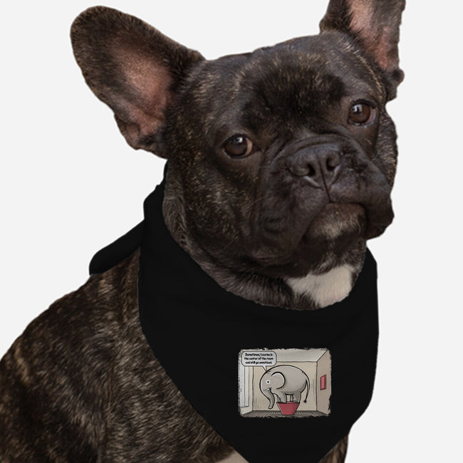 Elephant In The Room-Dog-Bandana-Pet Collar-erion_designs