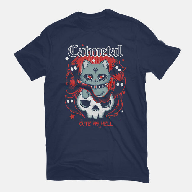 Catmetal-Mens-Basic-Tee-Yuri Santos Art