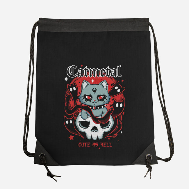 Catmetal-None-Drawstring-Bag-Yuri Santos Art