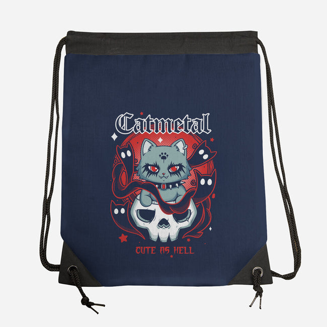 Catmetal-None-Drawstring-Bag-Yuri Santos Art