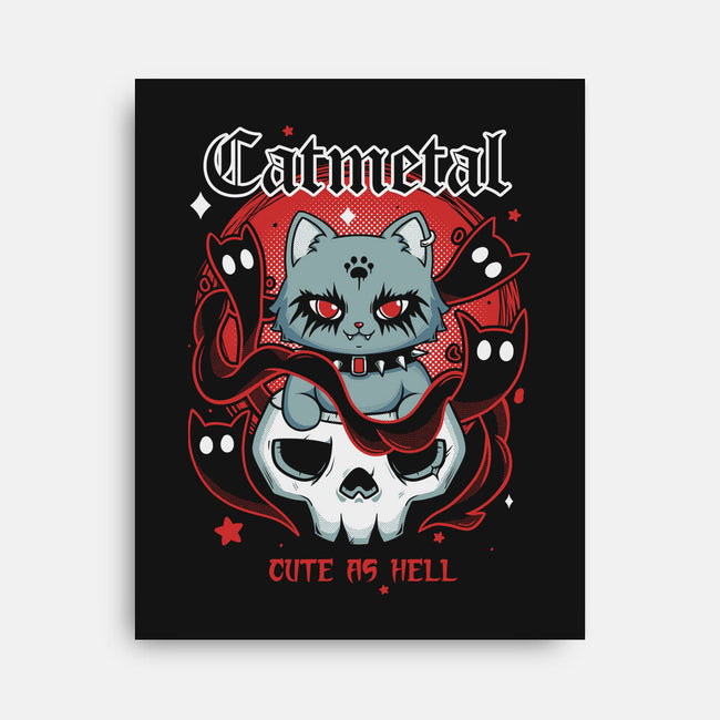 Catmetal-None-Stretched-Canvas-Yuri Santos Art