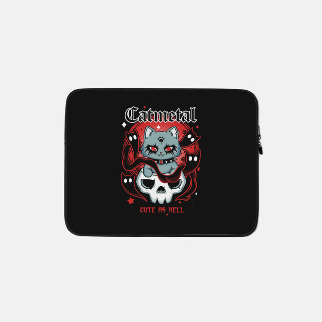 Catmetal-None-Zippered-Laptop Sleeve-Yuri Santos Art