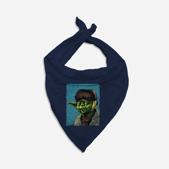 Artist From A Galaxy Far Far Away-Dog-Bandana-Pet Collar-daobiwan