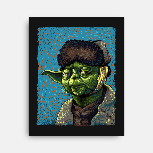 Artist From A Galaxy Far Far Away-None-Stretched-Canvas-daobiwan