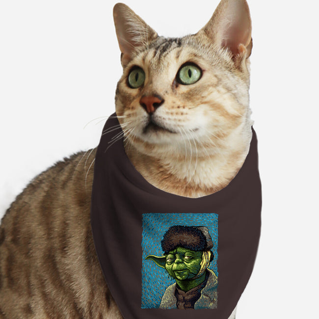 Artist From A Galaxy Far Far Away-Cat-Bandana-Pet Collar-daobiwan