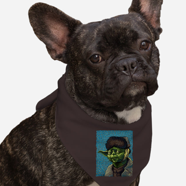 Artist From A Galaxy Far Far Away-Dog-Bandana-Pet Collar-daobiwan