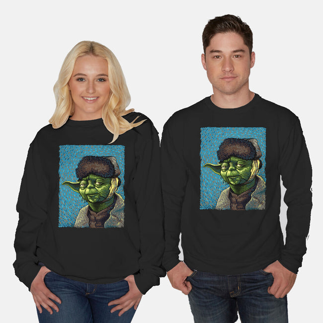 Artist From A Galaxy Far Far Away-Unisex-Crew Neck-Sweatshirt-daobiwan