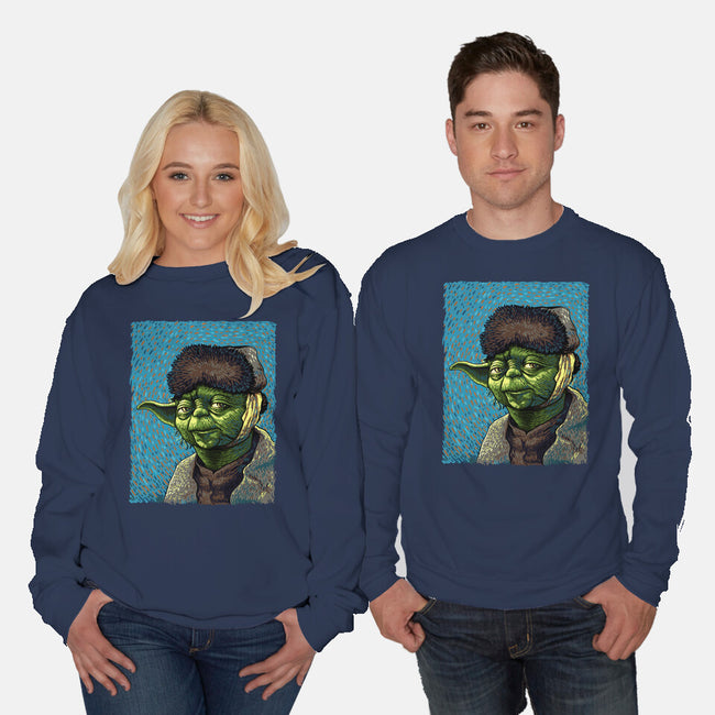 Artist From A Galaxy Far Far Away-Unisex-Crew Neck-Sweatshirt-daobiwan