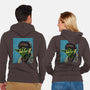 Artist From A Galaxy Far Far Away-Unisex-Zip-Up-Sweatshirt-daobiwan