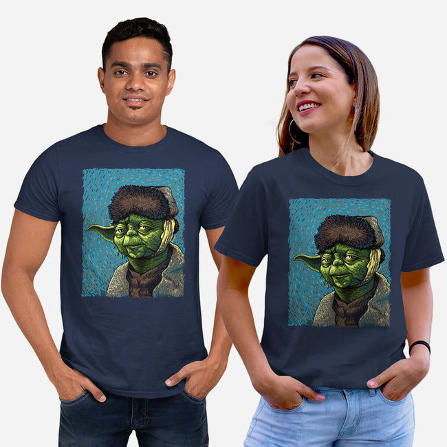 Artist From A Galaxy Far Far Away-Unisex-Basic-Tee-daobiwan