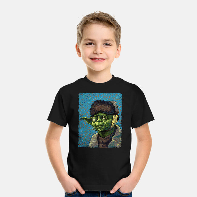 Artist From A Galaxy Far Far Away-Youth-Basic-Tee-daobiwan