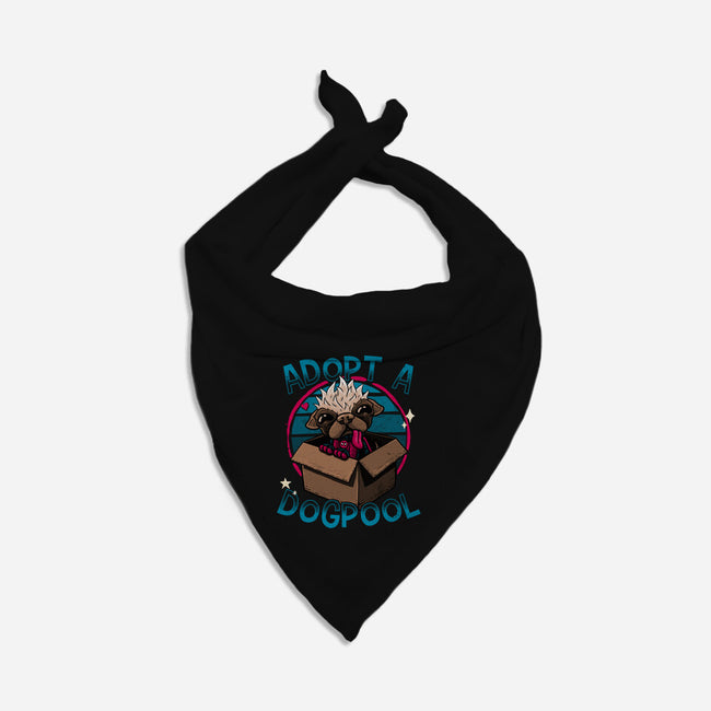 Adopt A Dogpool-Cat-Bandana-Pet Collar-teesgeex