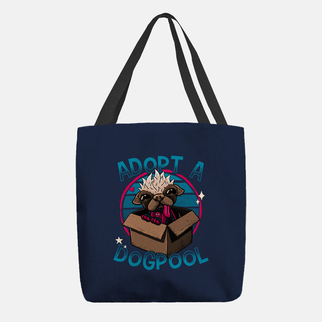 Adopt A Dogpool-None-Basic Tote-Bag-teesgeex