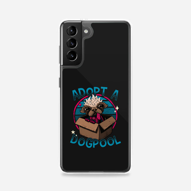 Adopt A Dogpool-Samsung-Snap-Phone Case-teesgeex