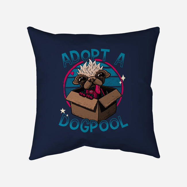 Adopt A Dogpool-None-Non-Removable Cover w Insert-Throw Pillow-teesgeex