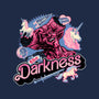 All Hail The Darkness-Womens-Basic-Tee-glitchygorilla