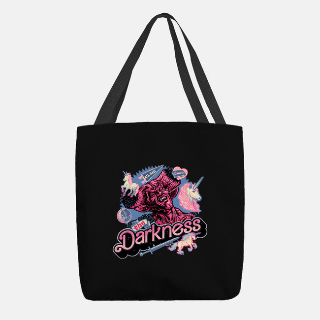 All Hail The Darkness-None-Basic Tote-Bag-glitchygorilla