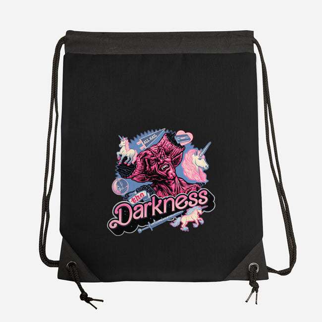 All Hail The Darkness-None-Drawstring-Bag-glitchygorilla