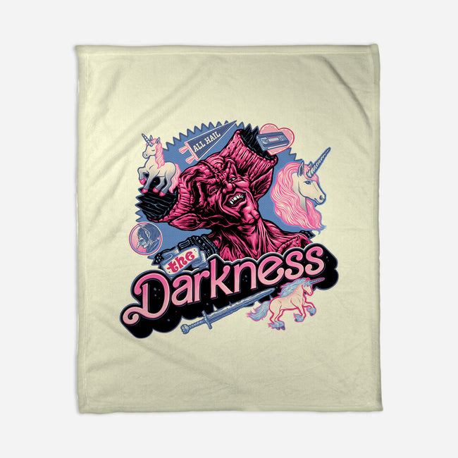 All Hail The Darkness-None-Fleece-Blanket-glitchygorilla