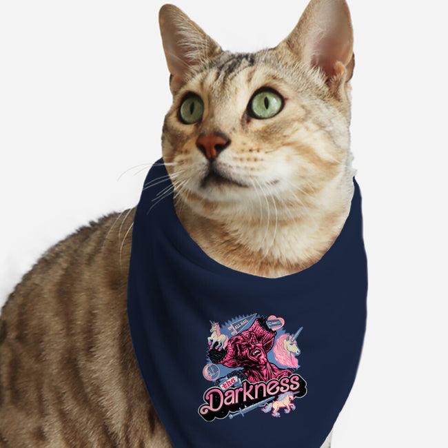 All Hail The Darkness-Cat-Bandana-Pet Collar-glitchygorilla