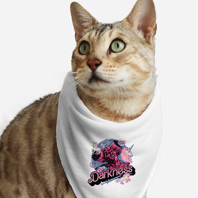 All Hail The Darkness-Cat-Bandana-Pet Collar-glitchygorilla