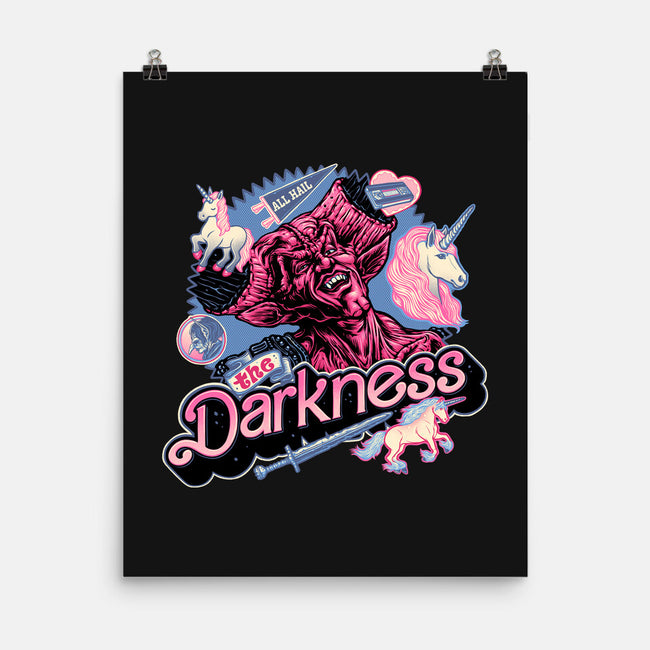 All Hail The Darkness-None-Matte-Poster-glitchygorilla