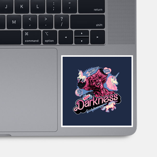 All Hail The Darkness-None-Glossy-Sticker-glitchygorilla