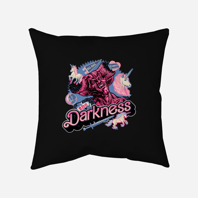 All Hail The Darkness-None-Non-Removable Cover w Insert-Throw Pillow-glitchygorilla